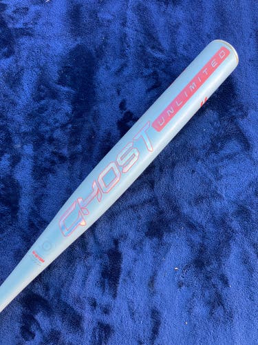 Blue 2025 Easton Ghost Unlimited Composite Bat (-11) Composite 20 oz 31" (Used)