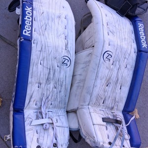 34+1" Reebok Premier 4 14K Goalie Leg Pads (Used)
