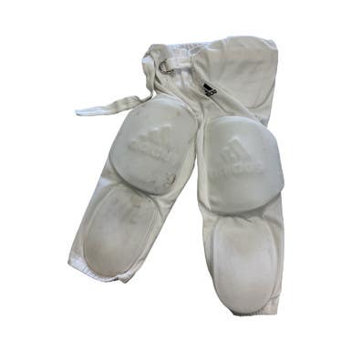 Used Adidas Youth FB Integrated Pants White MD 11859-S000026702