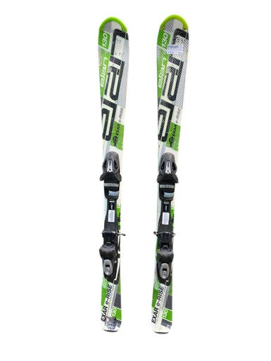 Used Elan 130 Boys DH Ski/Binding Green 100 cm 11706-S000366162