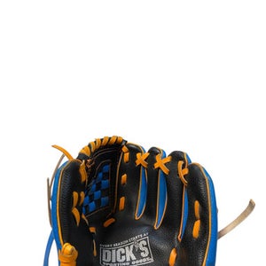 Used USA BLUE AND ORANGE GLOVE BB/SB Glove T-ball Navy Blue 8" 11706-S000366095