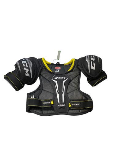 Used CCM TACKS 9550 Junior Shoulder Pads MD 11706-S000366096