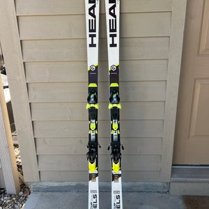 Unisex 2022 HEAD World Cup Rebels i.GS RD 176 cm Racing Skis Max Din 11 (Used)