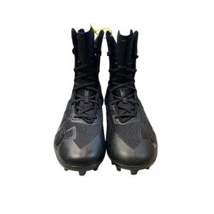 Used Under Armour Adult FB Cleats Black Senior 12 11706-S000366037