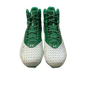 Used Under Armour Adult FB Cleats Green Senior 12 11706-S000366031