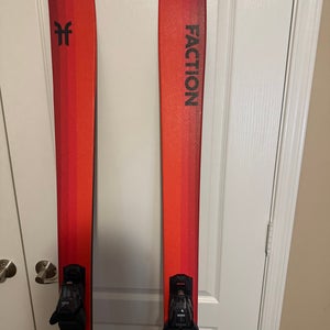 2024 All Mountain 186 cm Faction Dancer 1 Skis With Bindings Max Din 12 (Used)