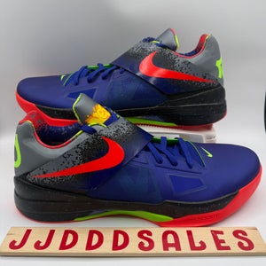 Nike Zoom Kd 4 IV Nerf Basketball Concord Bright Crimson FQ8180-400 Men’s Sz 16

New Without Box