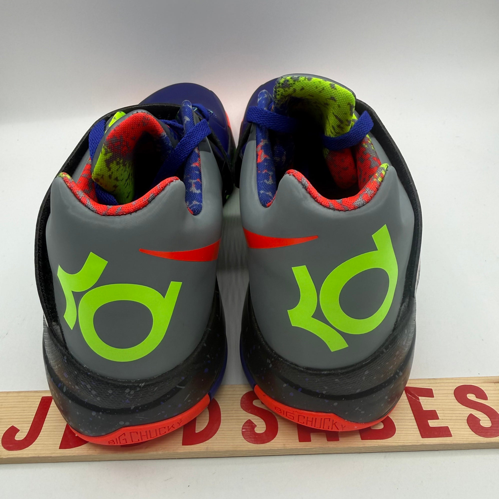 Nike Zoom Kd 4 IV Nerf Basketball Concord Bright Crimson 