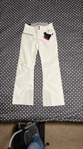 White Women's Adult Small Obermeyer Ski Pants (New)