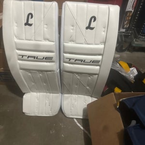 32+2” True HZRDUS 7X4-L95 Goalie Leg Pads (Used)