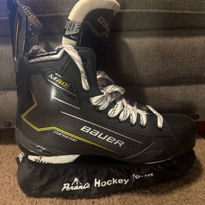 Worn once. 2024 Bauer Supreme M40 Hockey Skates 11.5 (Used)