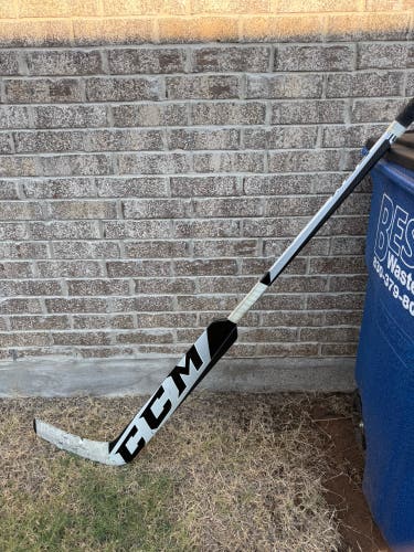 Senior CCM Eflex 5.5 Regular Goalie Stick 24" Paddle (Used)