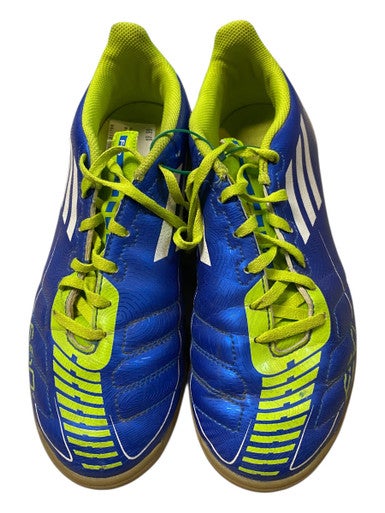 Used Adidas Soccer Indoor Shoes Royal Blue Senior 5 11706-S000319307