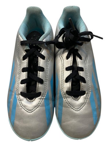 Used Adidas Soccer Indoor Shoes Royal Blue Junior 01.5 11706-S000362885