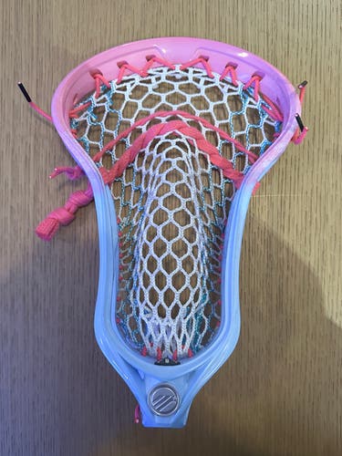Custom strung and dyed by PocketsByClem Maverik Optik 3 Strung Head (very slightly used, like new)