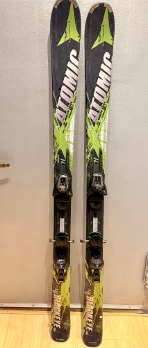 Atomic Nomad Blackeye Ti 160 cm All Mountain Skis With Bindings Max Din 12 (Used)