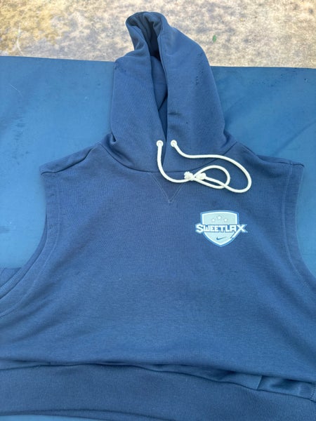 Sweetlax florida sleeveless hoodie Navy L