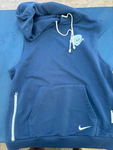 Sweetlax florida sleeveless hoodie Navy L