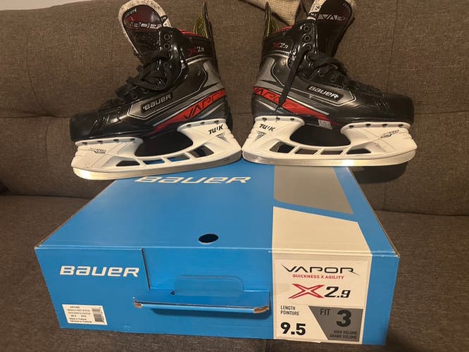 Bauer Vapor X2.9 Hockey Skates SENIOR 9.5
