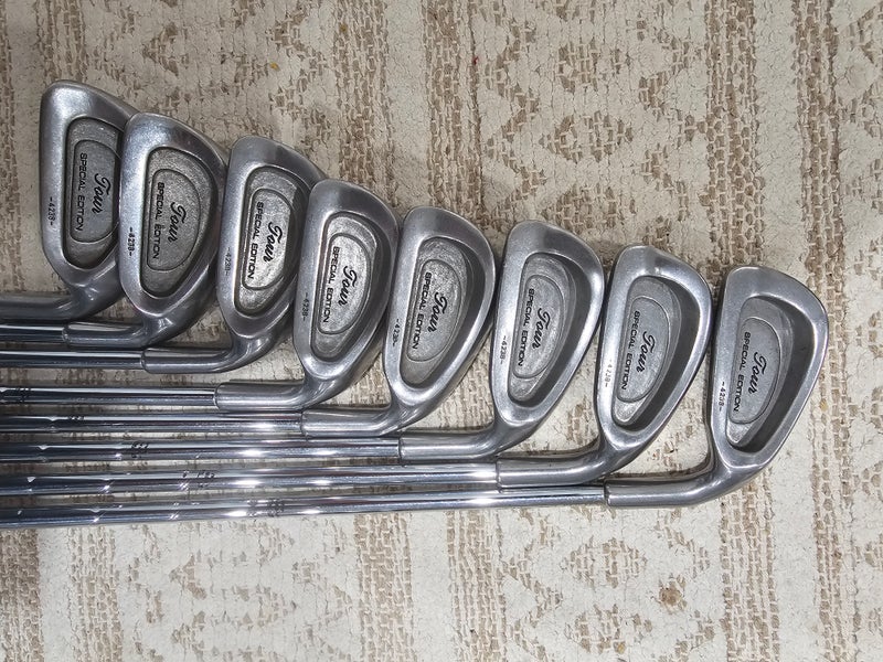 Men's Tour Special Edition Right Handed Iron Set Stiff Flex Steel Shaft (Used)