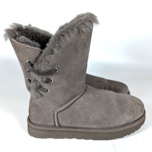 UGG Constantine (1018629) Womens Size: 7 Gray Suede Boots Shearling Lined Winter