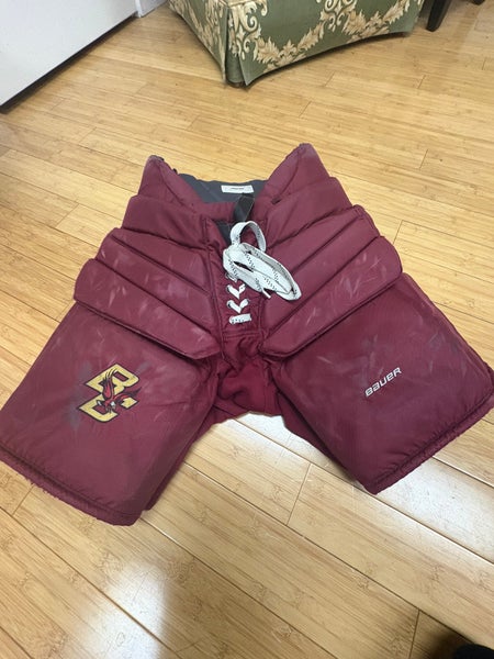 Senior Bauer Pro Hockey Goalie Pants Pro Stock (Used)