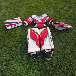 24" CCM Yt flex II Regular Goalie Full Set (Used)