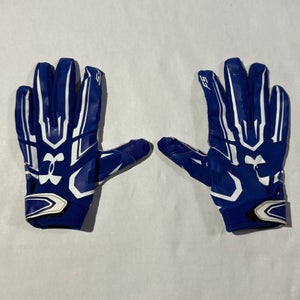 Under Armour UA F5 Football Gloves Mens Medium 1271183-400 ROYAL