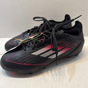 Black Kids 2.5Y (Big Kids / Youth) Adidas F50 adizero Cleats (New)