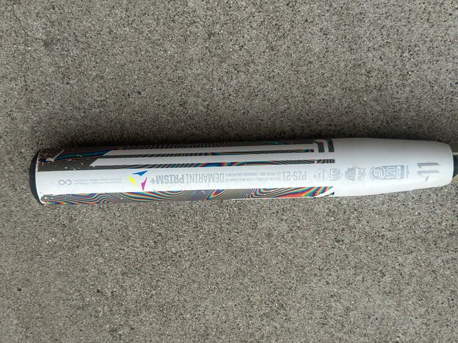 2021 DeMarini Prism+ Composite Bat (-11) 20 oz 31" (Used)