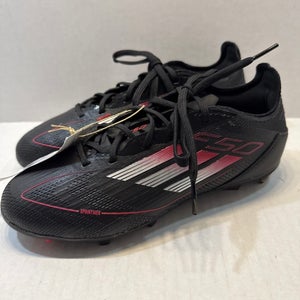 Black Kids 2.5Y (Big Kids / Youth) Adidas F50 adizero Cleats (New)