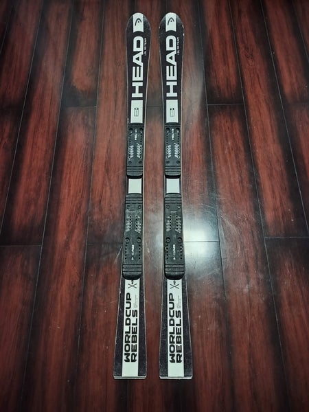 HEAD 138 cm Racing World Cup Rebels i.SL RD Skis Without Bindings (Used)