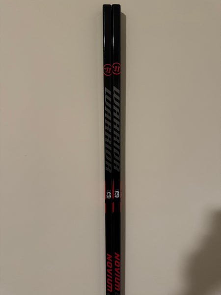 Senior Warrior Novium 2 SP Left Hand Hockey Stick W88 Pro Stock 75 Flex (New)