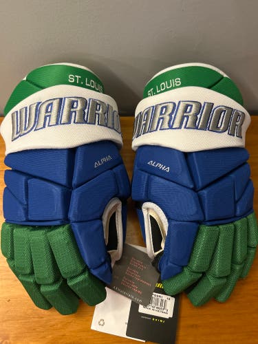 Warrior Alpha Pro Gloves 15" Pro Stock (New)