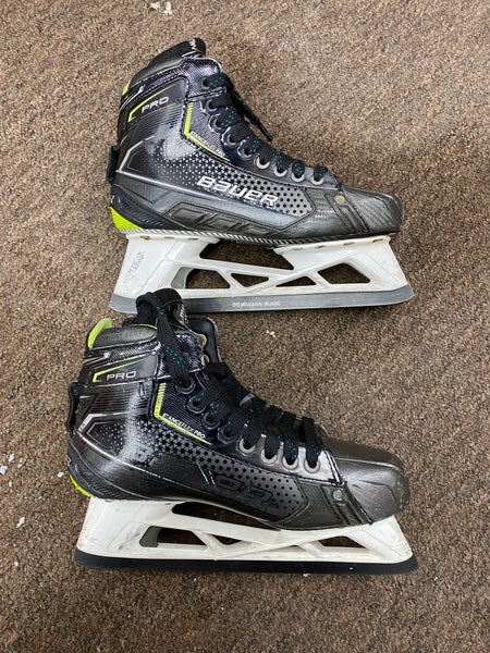 Bauer Pro Hockey Goalie Skates 7.5 Fit 2