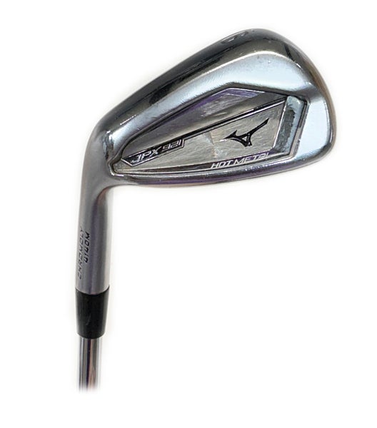 LH Mizuno JPX 921 Hot Metal Single 9 Iron (1" Short) Steel Regular Flex