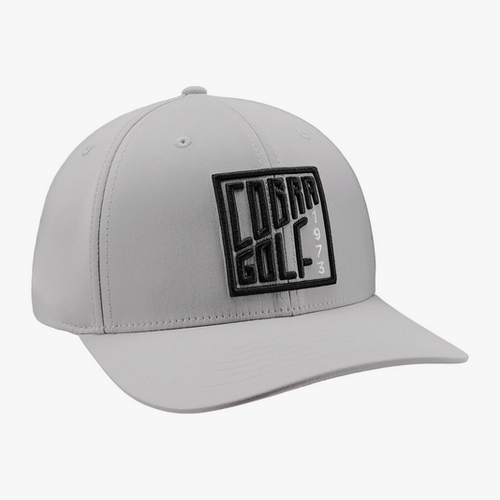 NEW Cobra Rise Gray/Black Adjustable Snapback Golf Hat/Cap