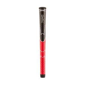 Winn Dri-Tac Golf Grip (Standard, Black/Red, 5DT-BRD, 7pk) NEW
