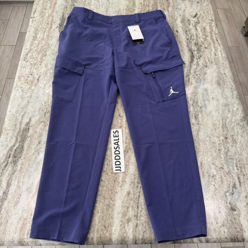 Nike Air Jordan Repel Golf Cargo Pants Slim Fit Purple DZ0542-502 Men’s Sz 33x32

New With Tags