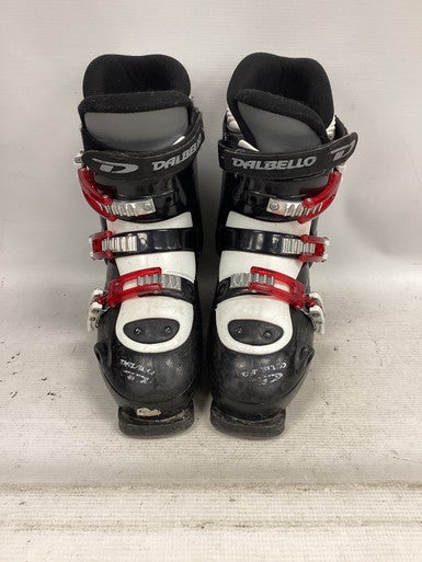 Used Dalbello CX 3 SPORT Boys DH Ski Boot Black 240 MP - J06 - W07 11851-S000039481