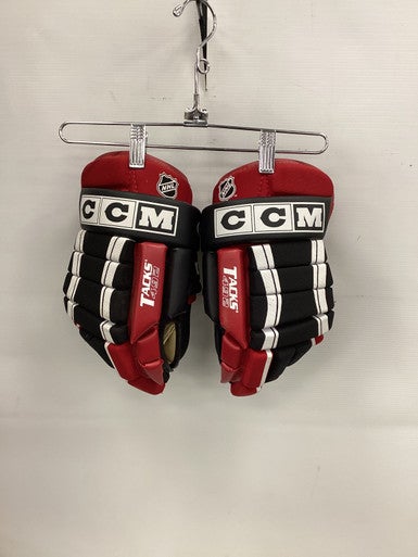 Used CCM TACKS 492 Senior Gloves Black And Red 13" 11851-S000039499