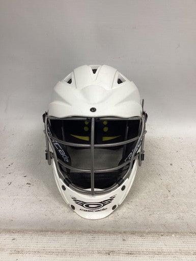 Used Cascade CS-R Lacrosse Helmet White One Size 11851-S000039527