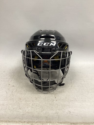 Used CCM FM YT Helmet Cage Combo Black One Size 11851-S000039540