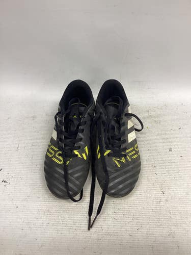 Used Adidas Soccer Cleats Black Junior 01.5 11851-S000039467