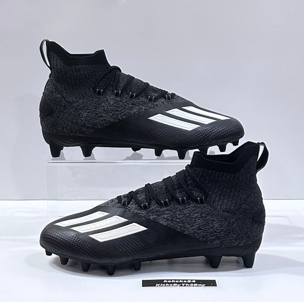 Size 12 Adidas Adizero Primeknit Football Cleats Black FX2121