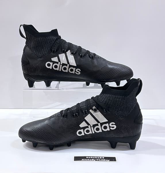 Size 12 Adidas Adizero Primeknit Football Cleats Black  display picture 2