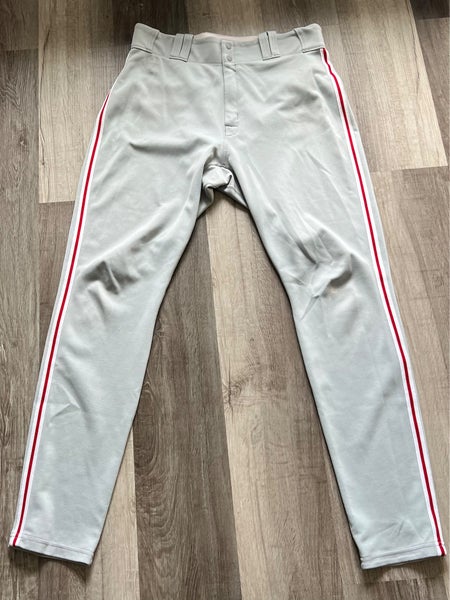 Gray Men's Size 36 Adult Nike Game Pants (Used)