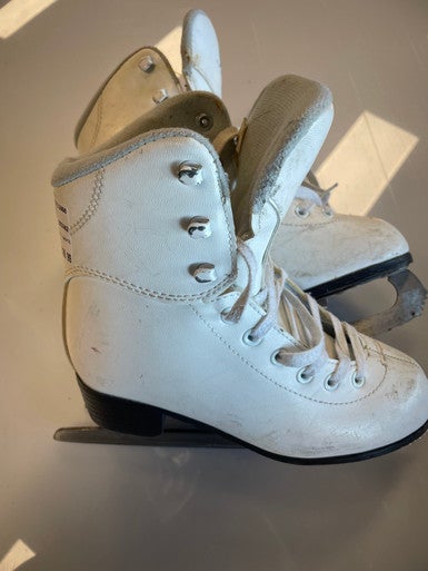 Used Jackson SOFT SKATE Girls Softboot Skate White Junior 03 11860-S000300133