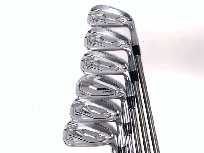 Srixon ZX5 MKII Iron Set 5-PW AeroTech SteelFiber i95 Regular Graphite Mens RH