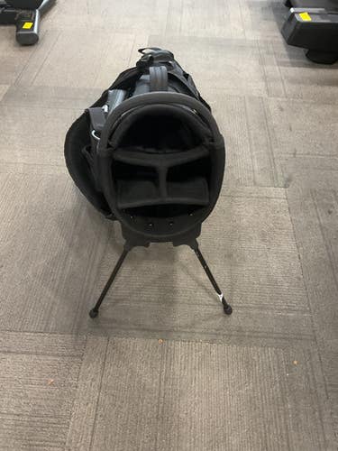 Used Mizuno SUNDAY STAND BAG Mens Stand Bag Black 11614-S000224392
